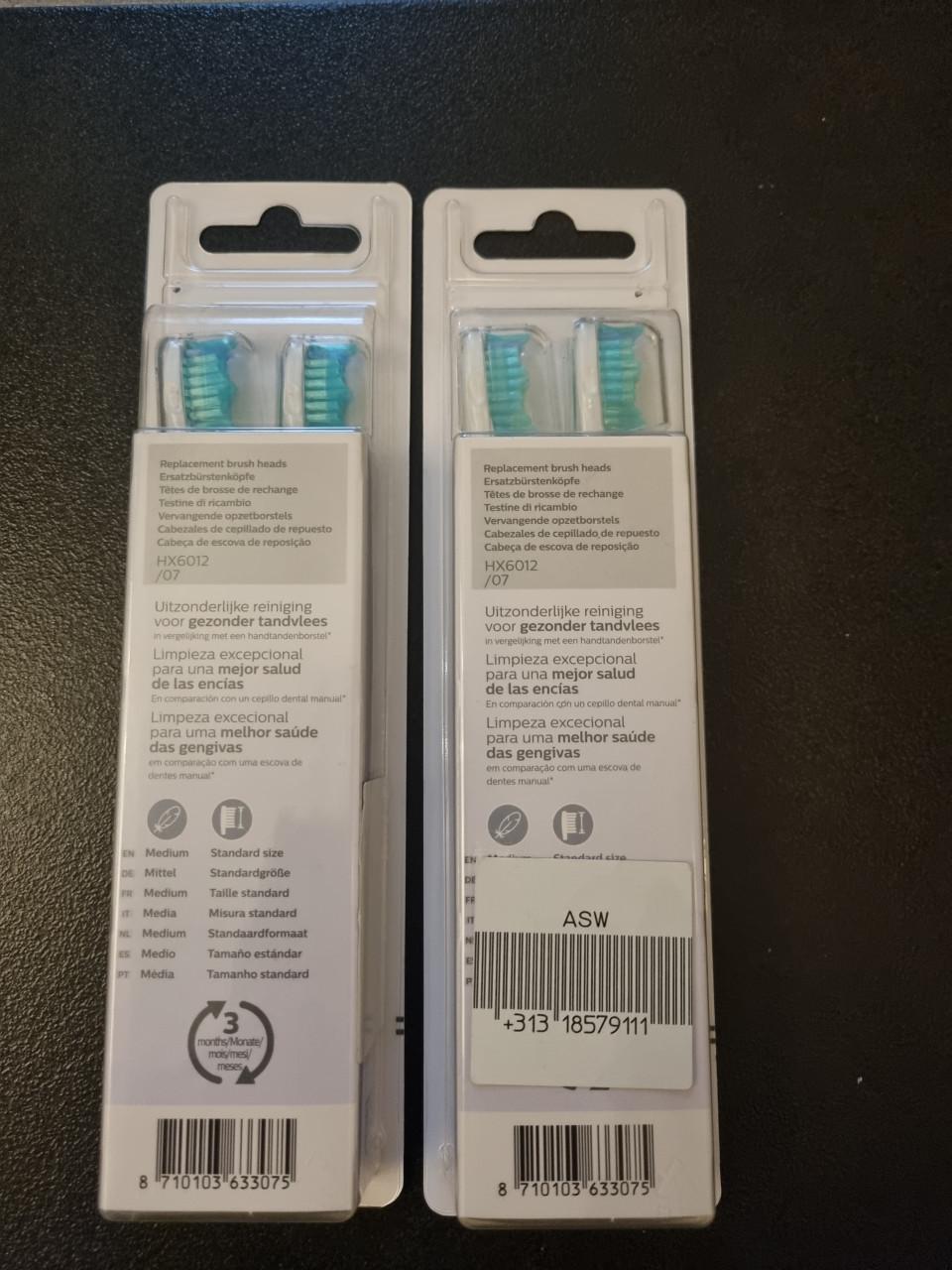 Philips sonicare opzet borstels C1.