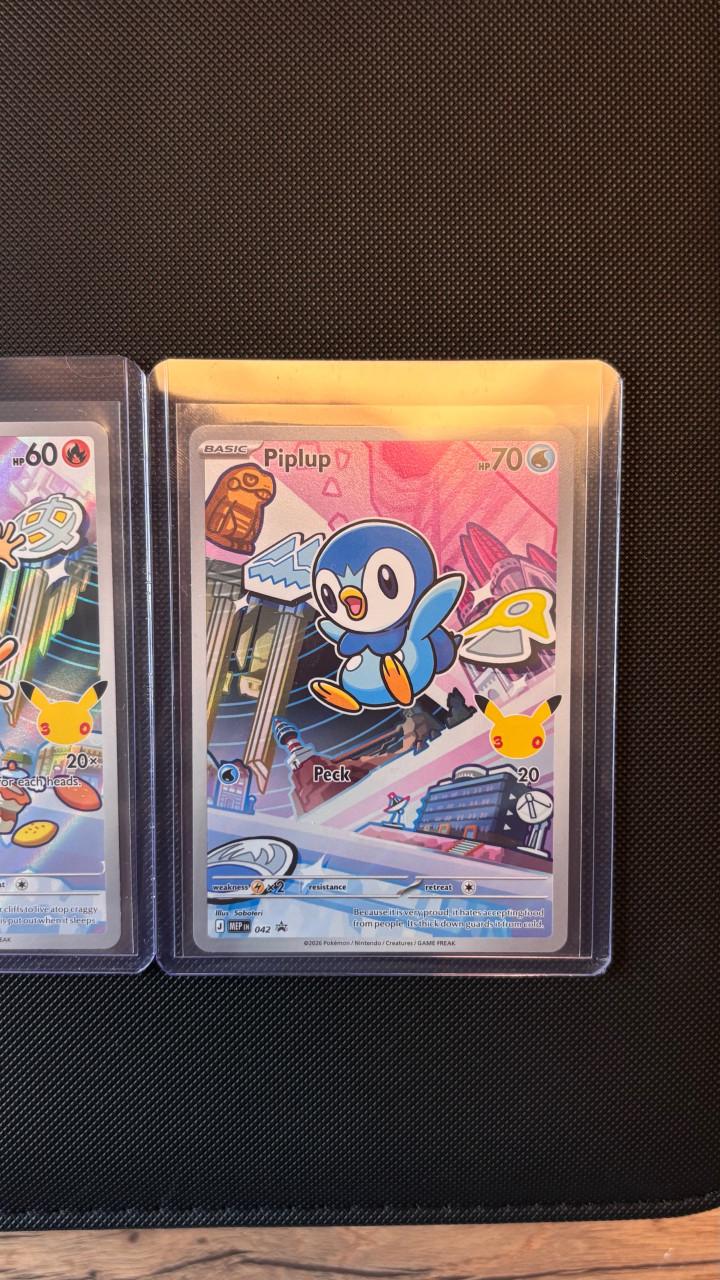Pokemon First Partner Illustration Series 1 Gen 4