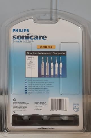 Philips Sonicare opzet tandenborstel Elite standaard en Elite medium