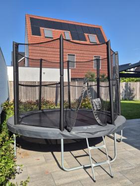 Akrobat Trampoline Antraciet 310 cm