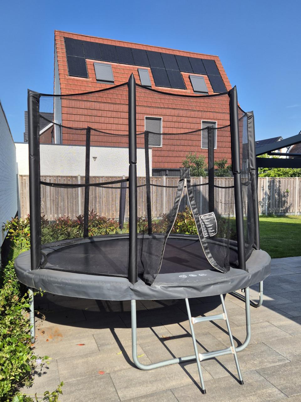 Akrobat Trampoline Antraciet 310 cm