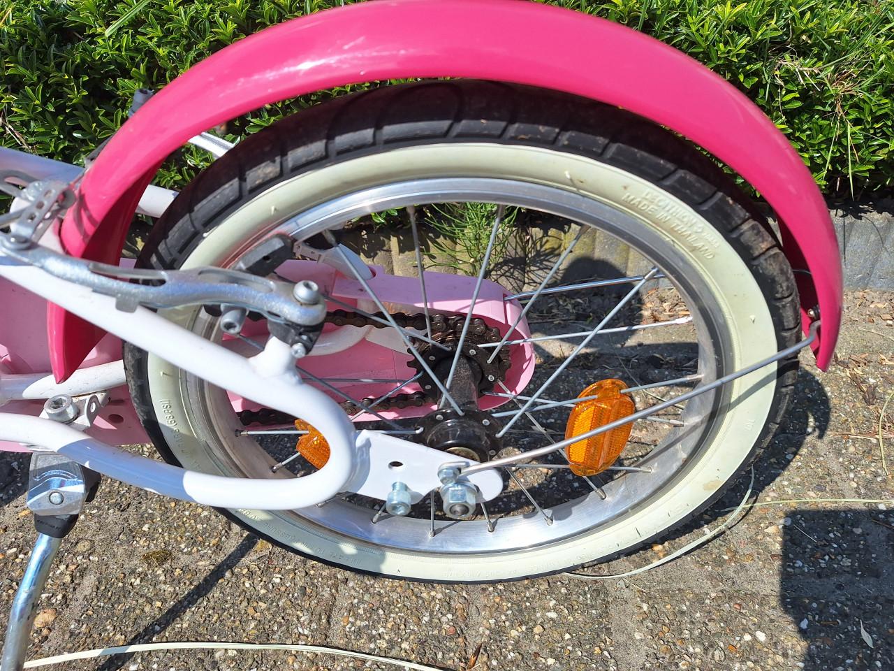 B-TWIN meidenfiets 16"
