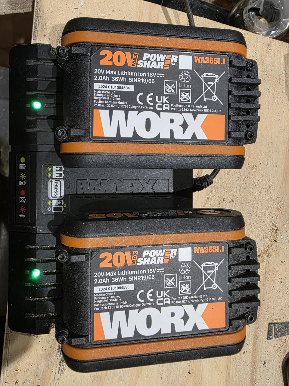 Grasmaier en grastrimmer worx