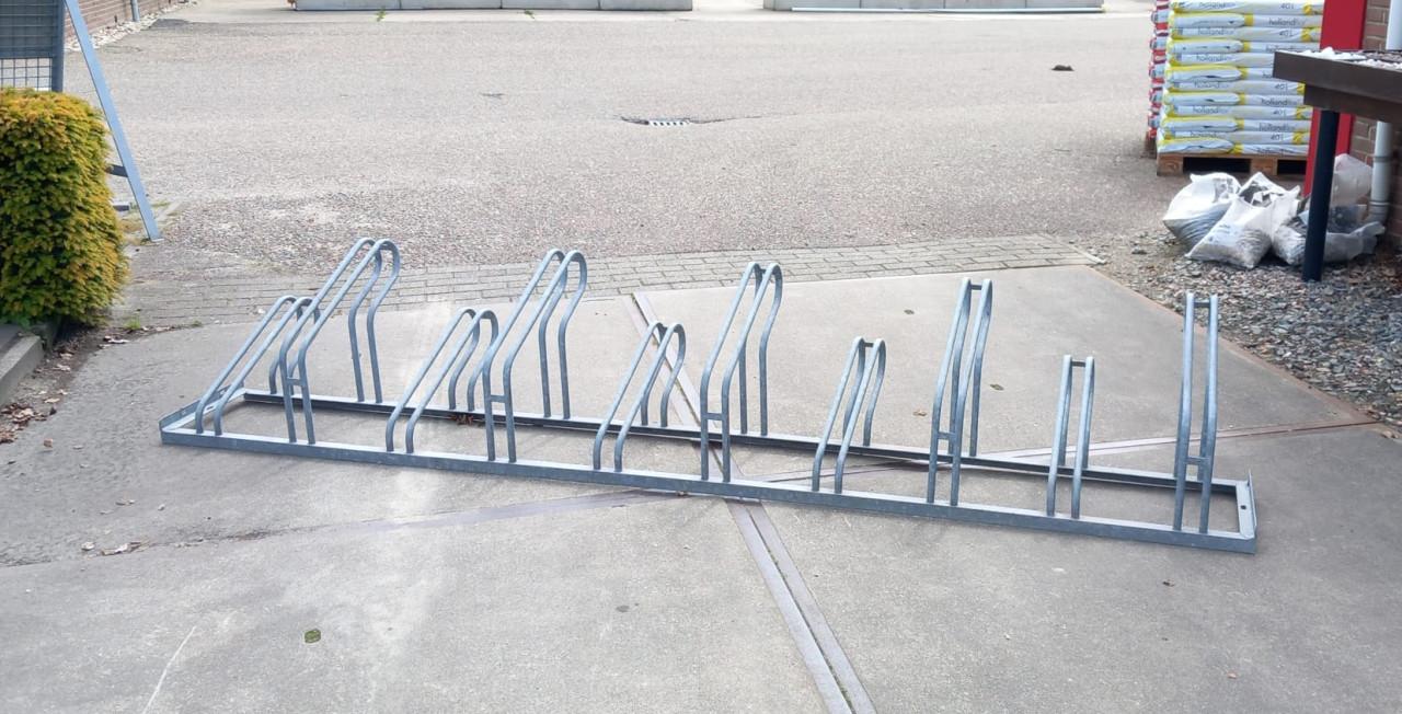 Fietsenrek enkelzijdig 10 fietsen