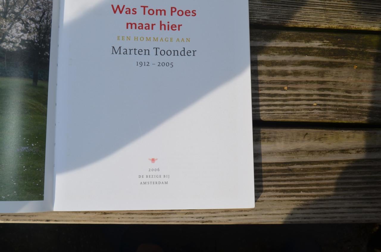 Was Tom Poes maar hier hommage aan Toonder