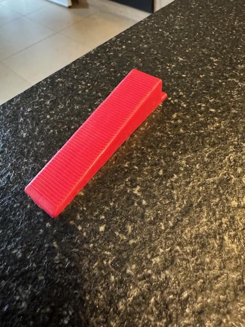 Tegel levelling keggen