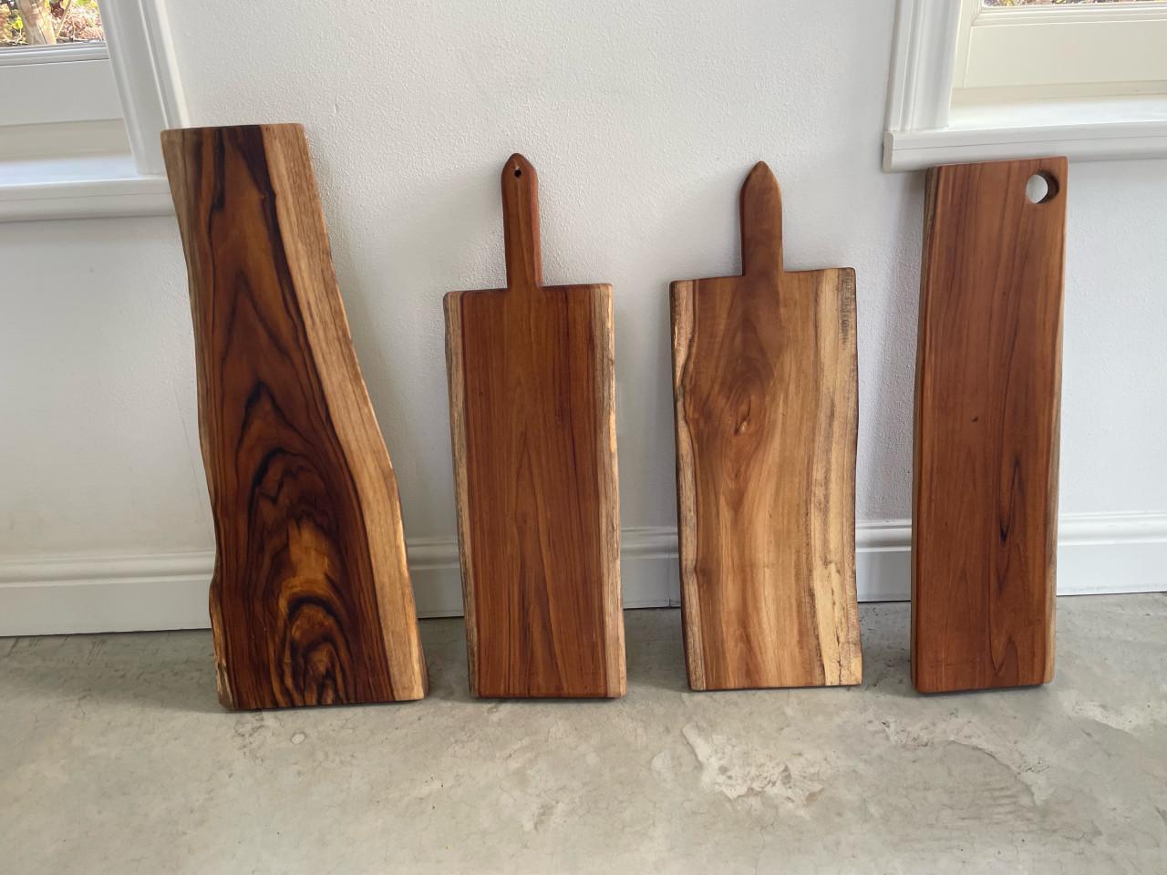 Teakhouten tapasplanken