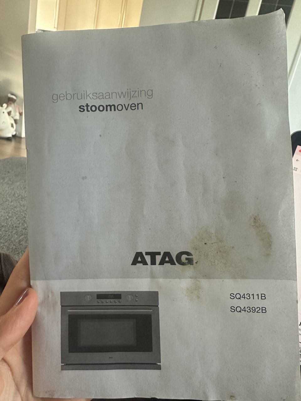 ATAG combi inbouw stoom-oven