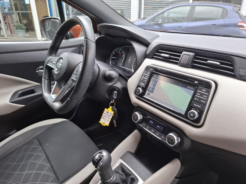 Nissan Micra 90 pk ig-t n-connecta clima/nav/cam/lmv