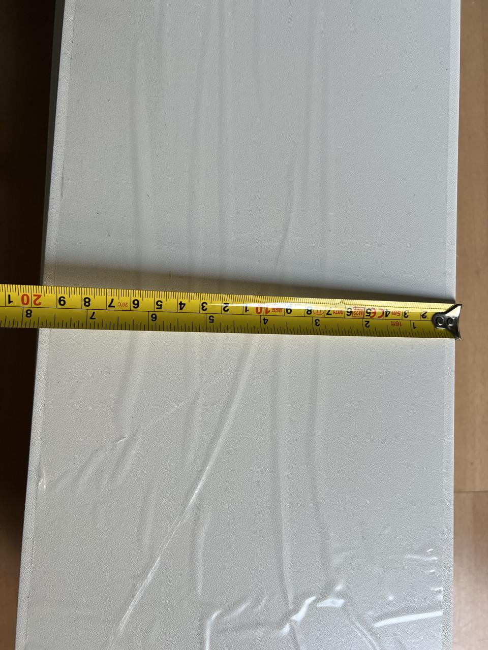 24 x profielen plat en 8x hoek mdf afbouw wit