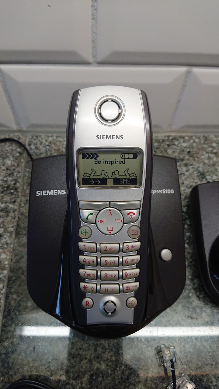 Siemens Gigaset S100 basisstation met daarbij 2 handsets S1.