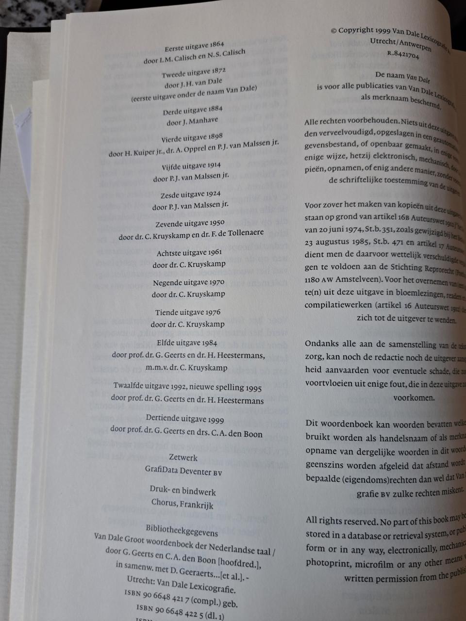 Van Dale woordenboeken