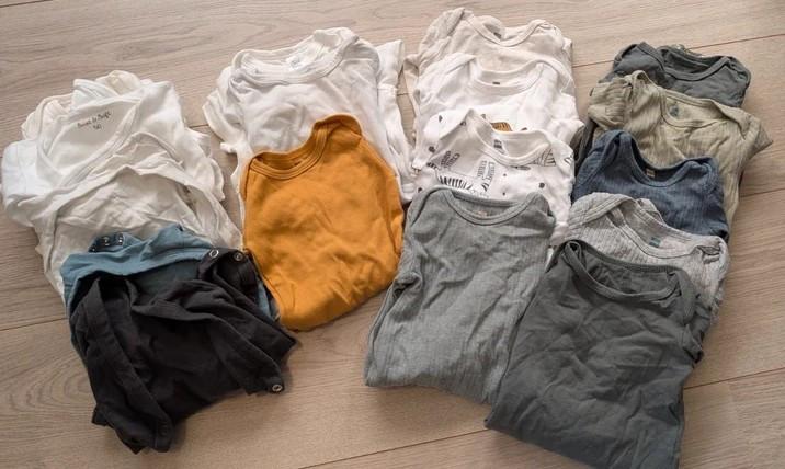 Kledingpakket mt56-74 ruim 80 items