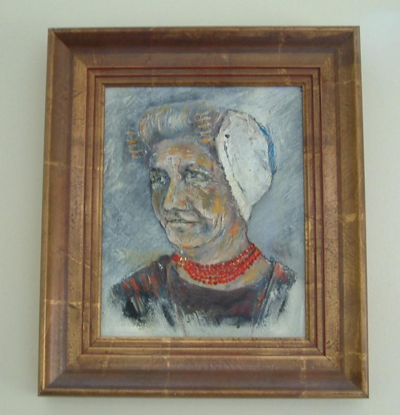 Portretten  40 x50 cm Jac Caljouw Arnemuiden schilderijen