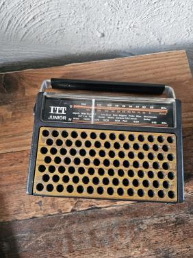 Vintage ITT Junior Radio - Draagbare Transistorradio