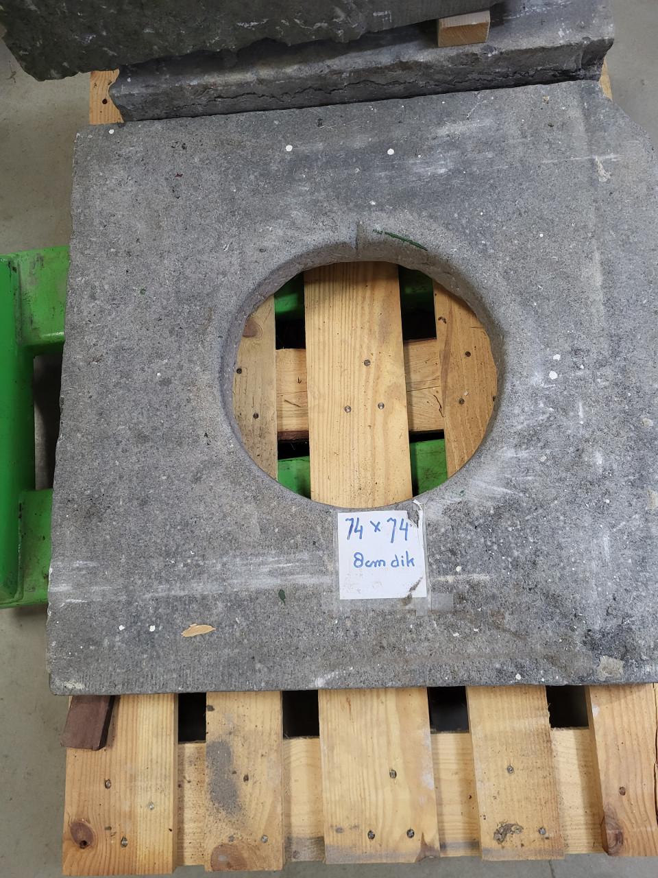 Diverse Belgisch hardsteen