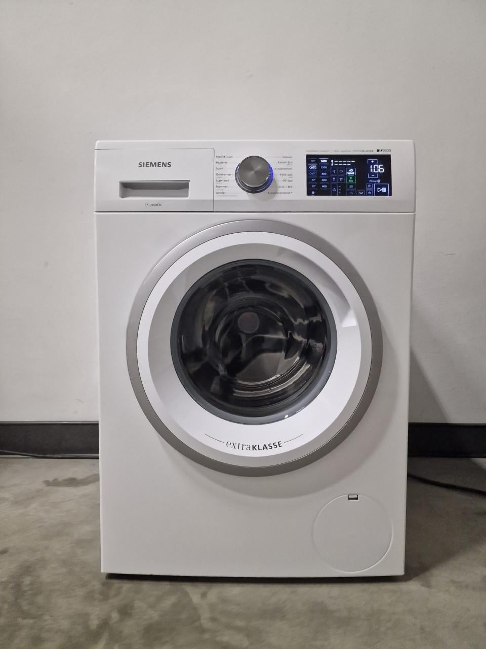 Siemens WM14T590NL IQ500 Wasmachine 8 kg 1400 toren A+++
