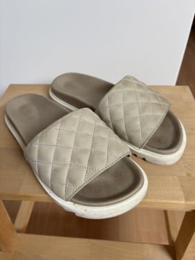Copenhagen studios dames slippers maat 37 leverkleurig leer