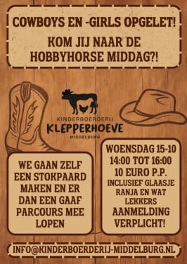 Hobbyhorse middag bij kinderboerderij de Klepperhoeve