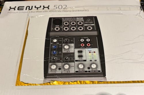 XENYX 502 professionele 5-kanaals mixer 4,4 / 5 20 .