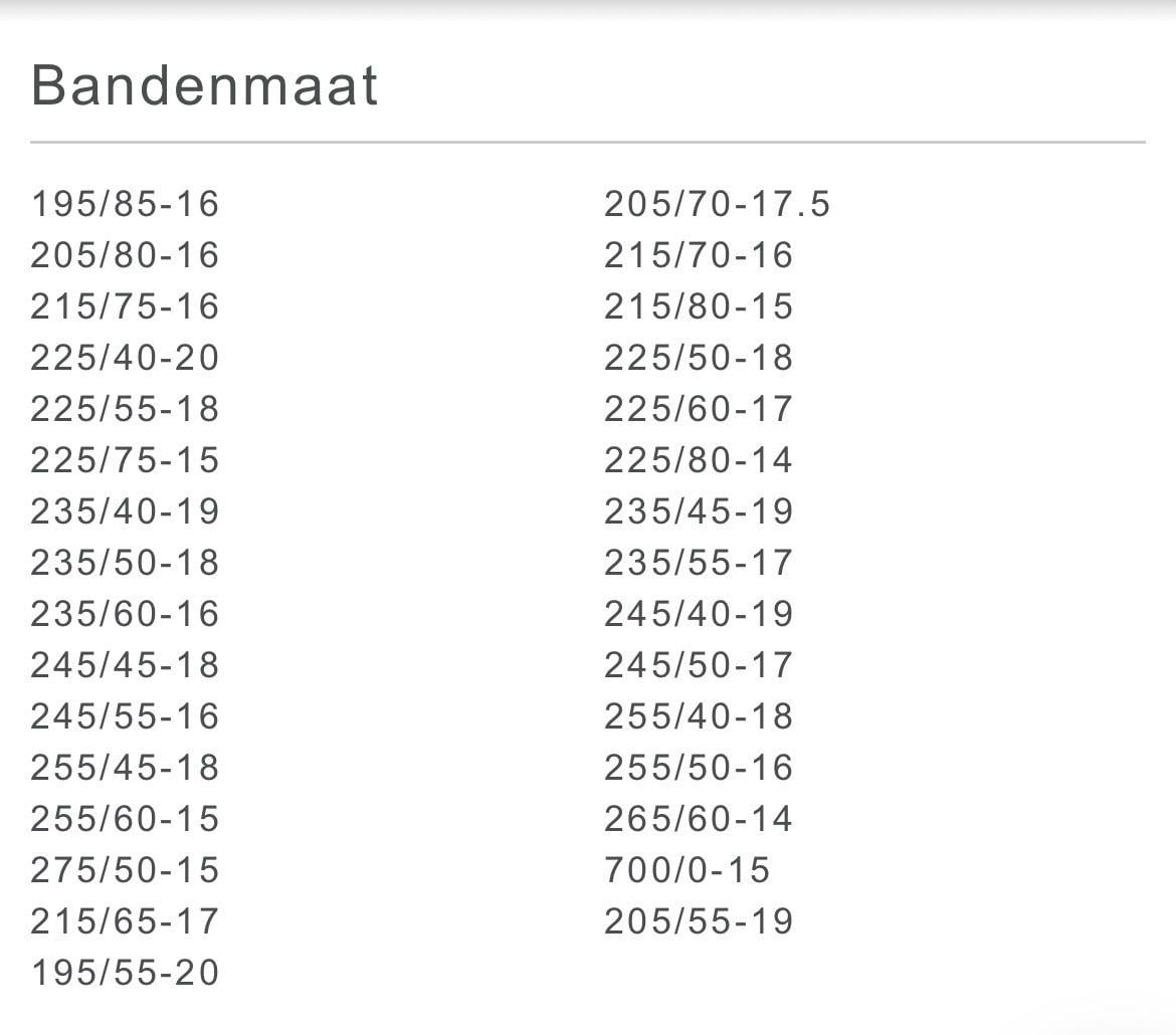 Pewag Servo sneeuwkettingen