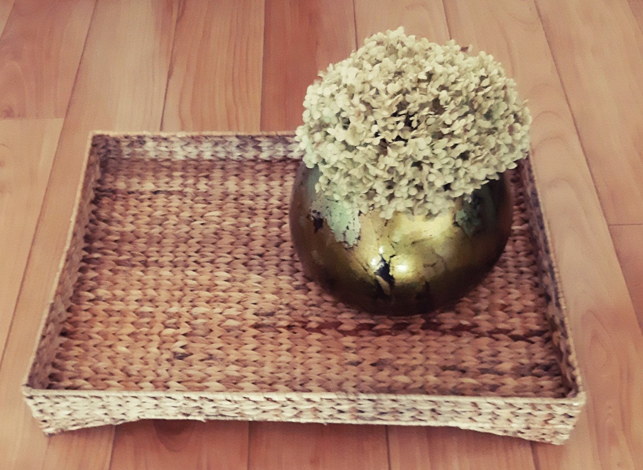 Decoratief blad van waterhyacint