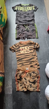 FlinQ sets zomer kleding jongens Maat 98