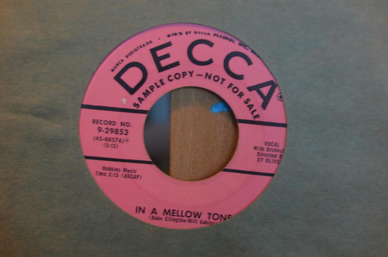 Bijzondere singles The Mills Brothers (Sample copies e.d.) (2)