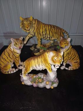 Tijger/panter beelden