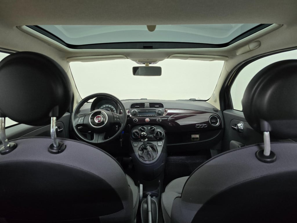 Fiat 500 occasion lounge met panoramadak en unieke kleur | tweedehands fiat