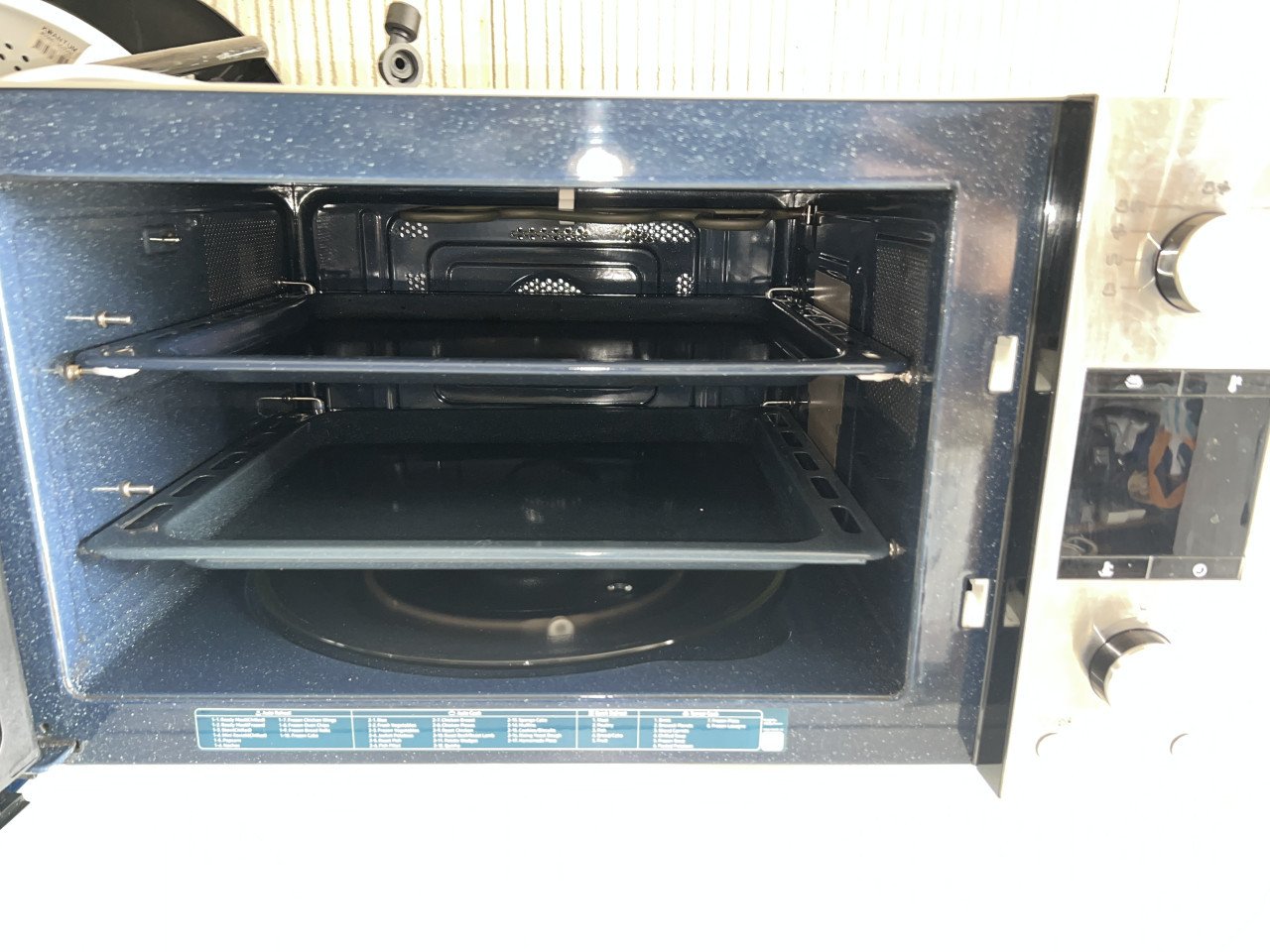 Nieuwe Samsung MC457TGRCSREN combi Magnetron oven 60 cm. Breed 45 liter