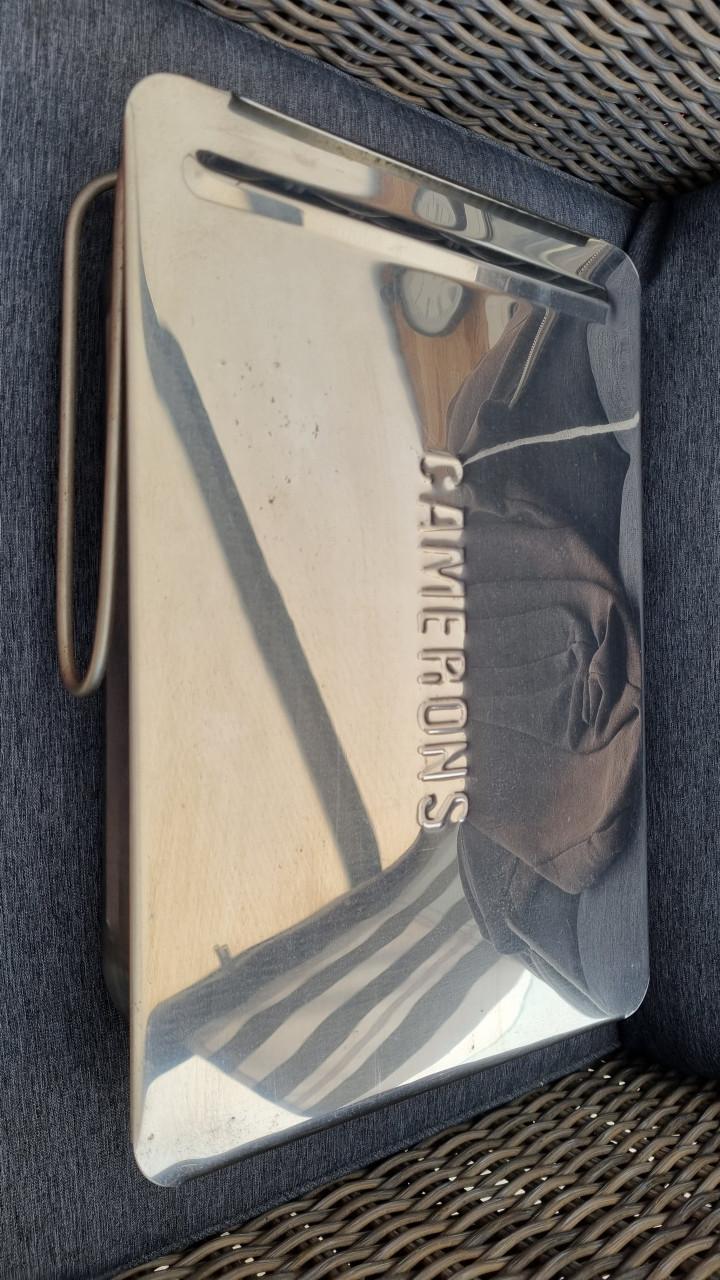 Camerons rvs rookoven groot model