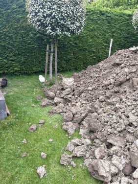 Gratis tuingrond Vlissingen/Koudekerke