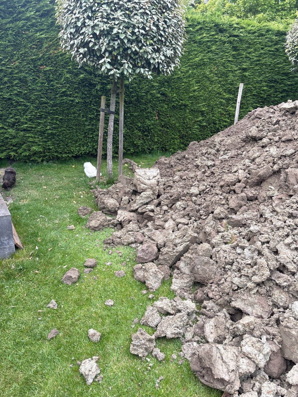Gratis tuingrond Vlissingen/Koudekerke
