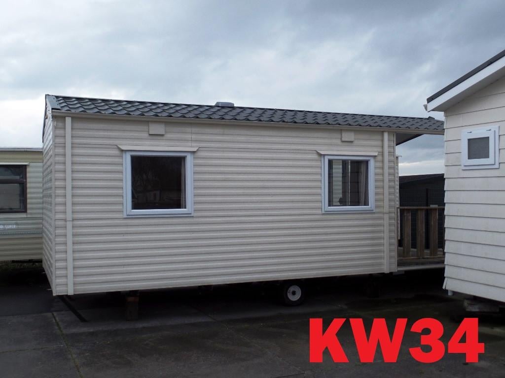 Diverse compacte stacaravans en chalets te koop