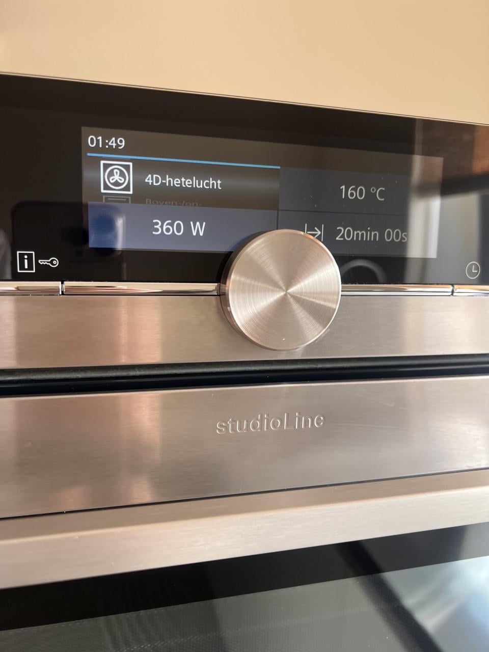 Siemens IQ700 Oven, Magnetron & Stoom XL Display