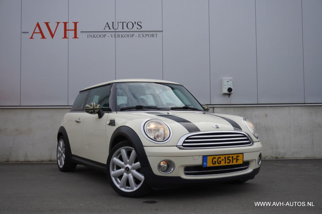 Mini 3-deurs 1.6 cooper chili, panoramadak!