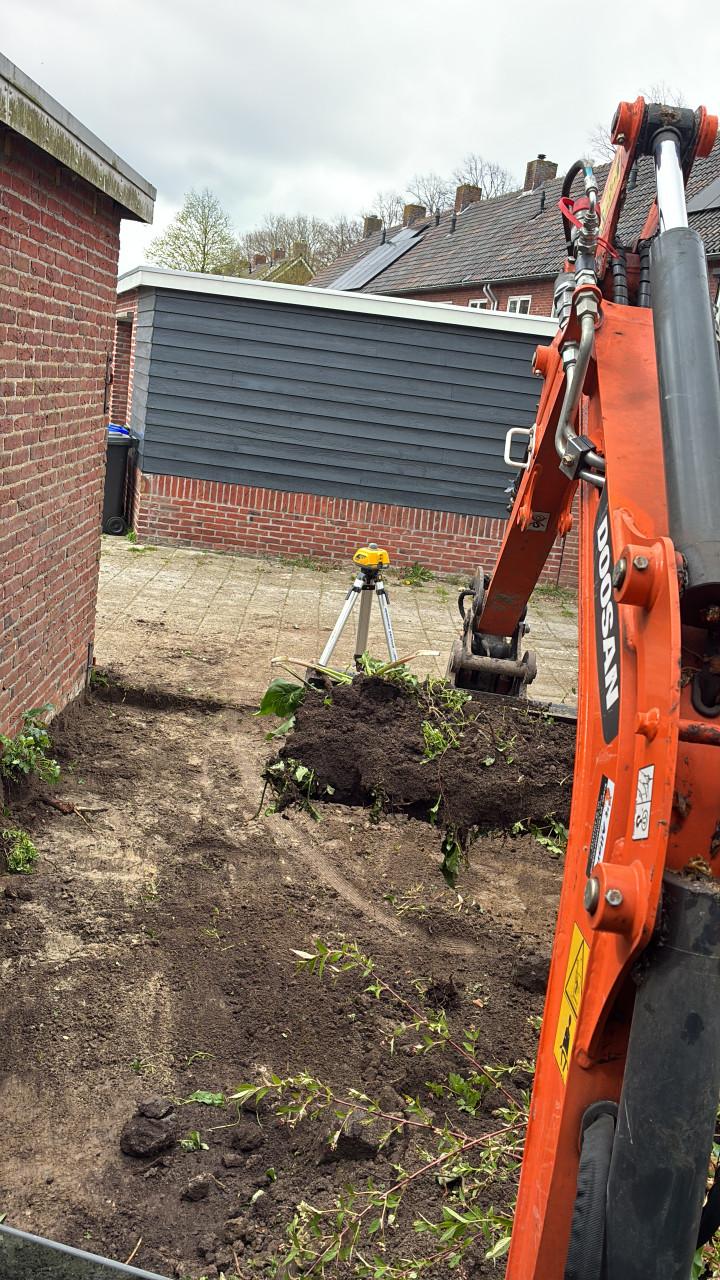 Grond/ straat en riool werk