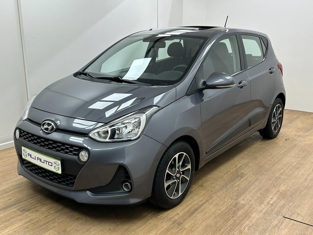 Hyundai I 10 occasion 1.2i | grijs | tweedehands hyundai i10 | airco | pano