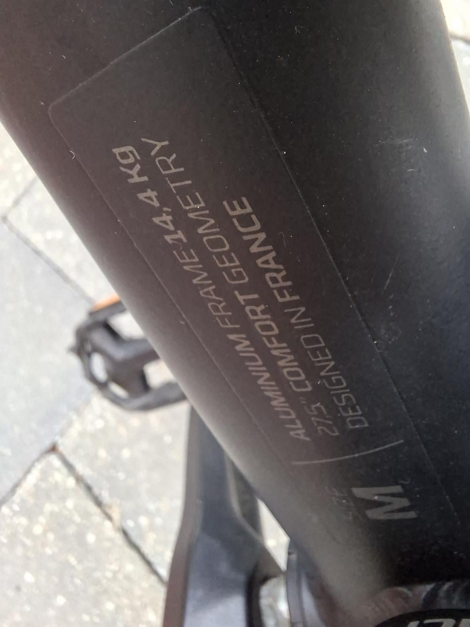 Mountainbike Btwin maat M