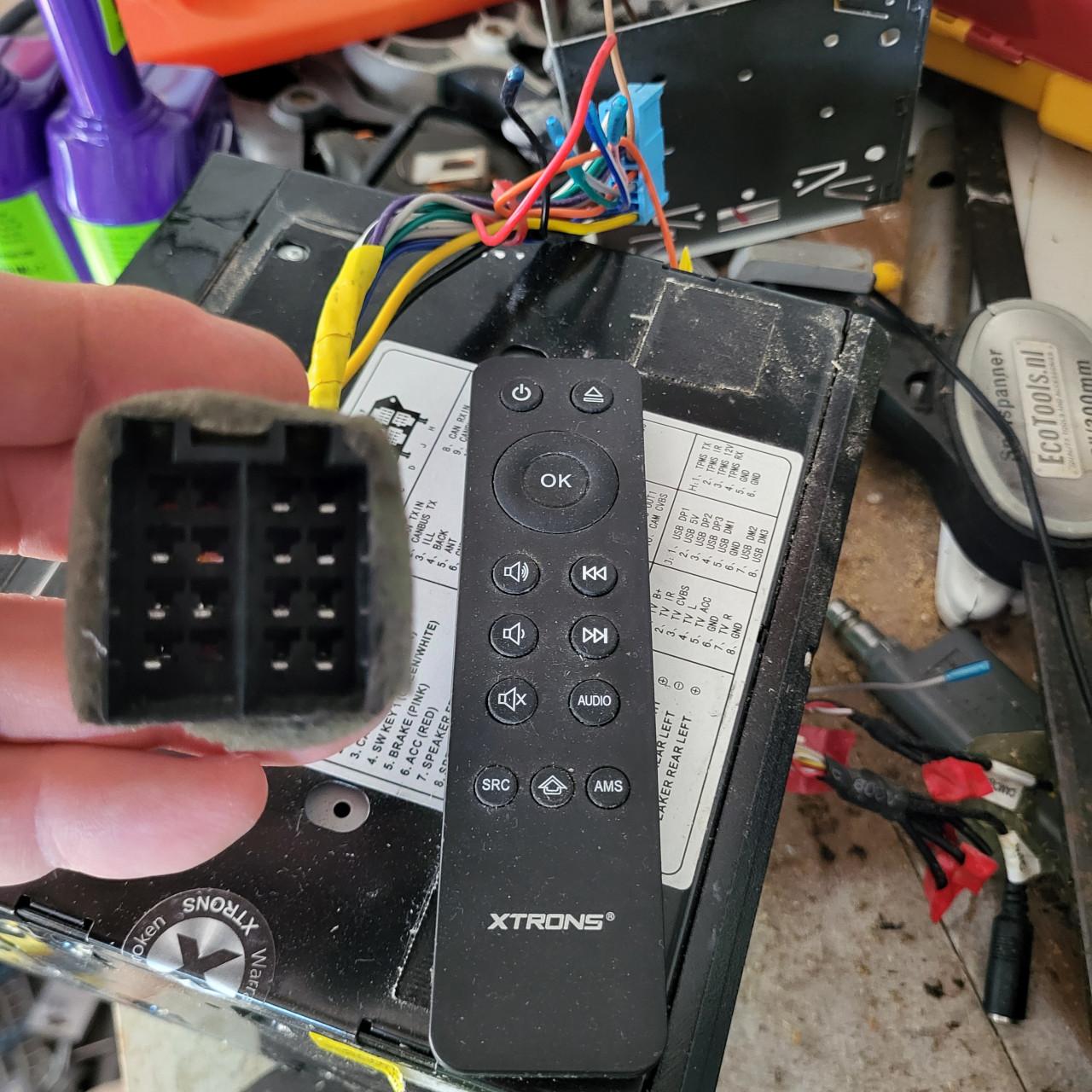 Android auto radio/CD speler