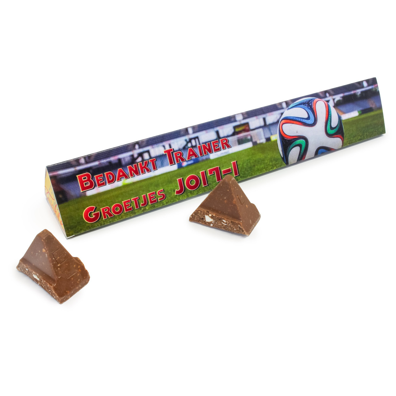 Bedankje einde voetbal seizoen