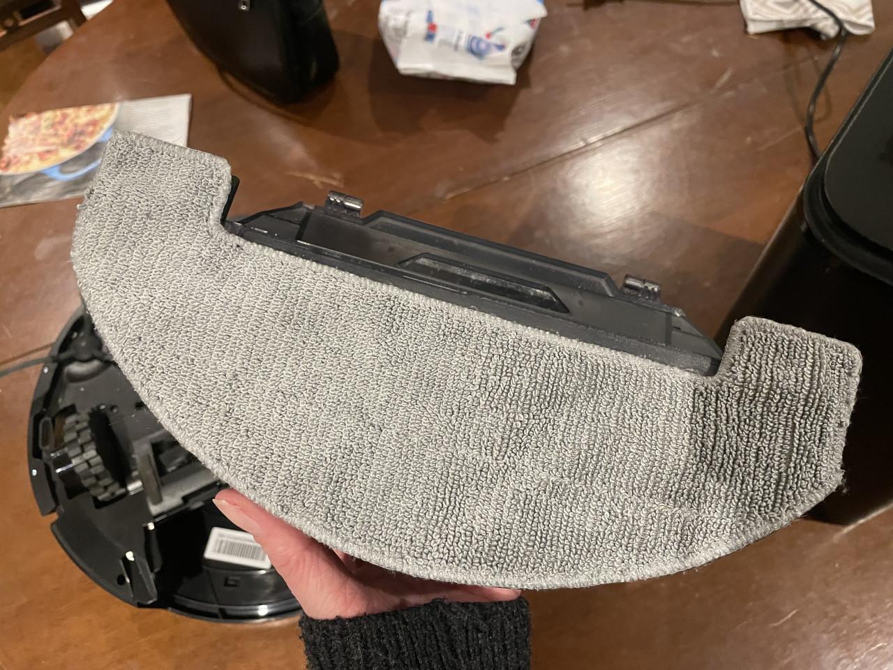 Robotstofzuiger met dweilfunctie