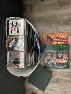 Grote big shopper  vol cd’s