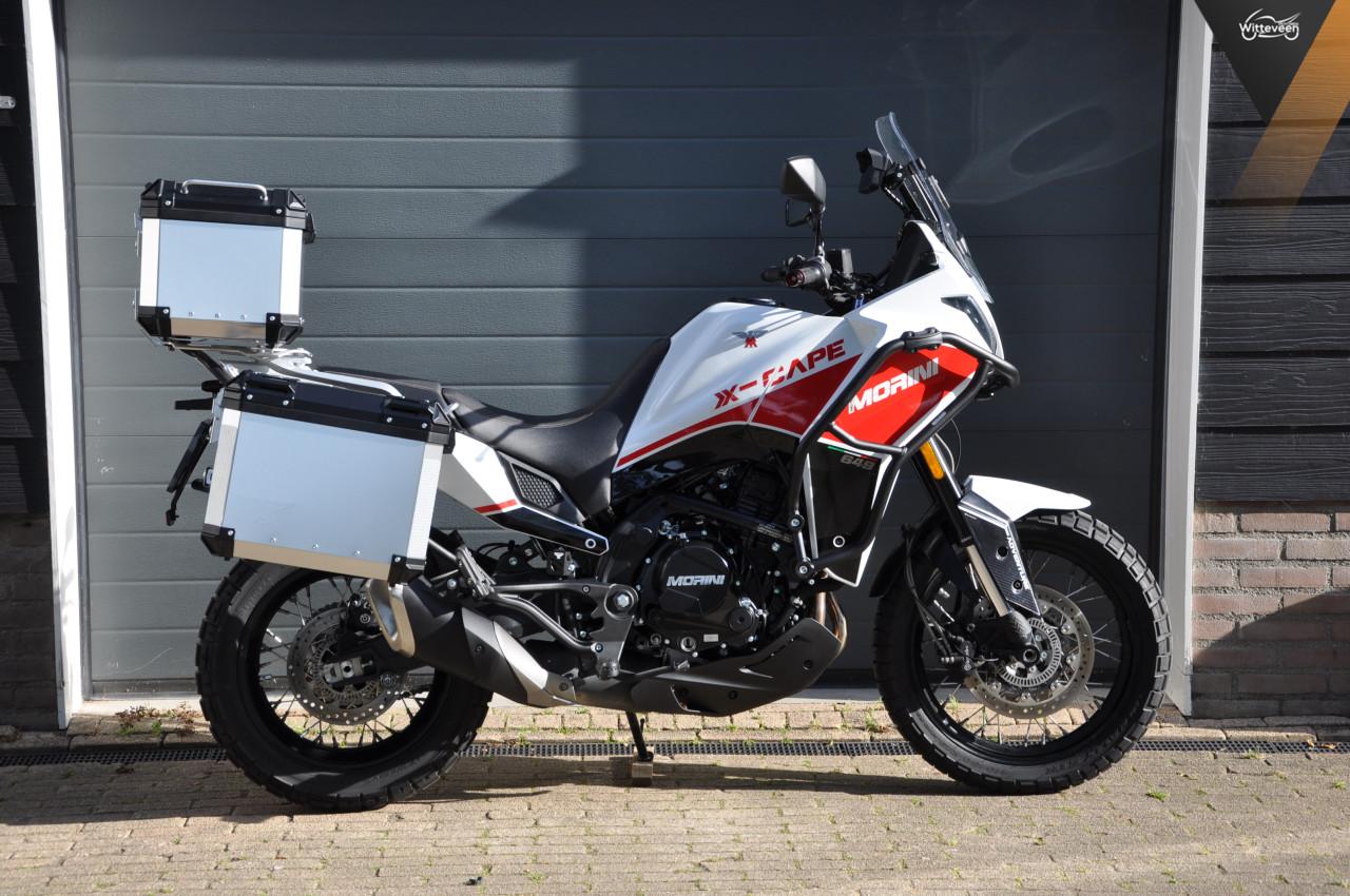 Moto Morini X-Cape 650 Zeer nette en complete motor