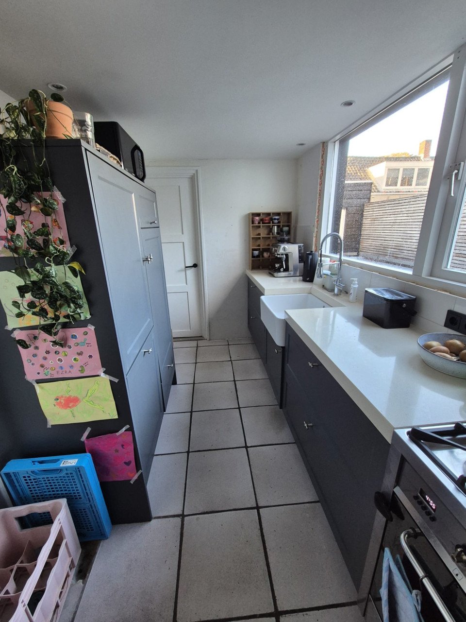 Landelijke grijze Bruynzeel keuken