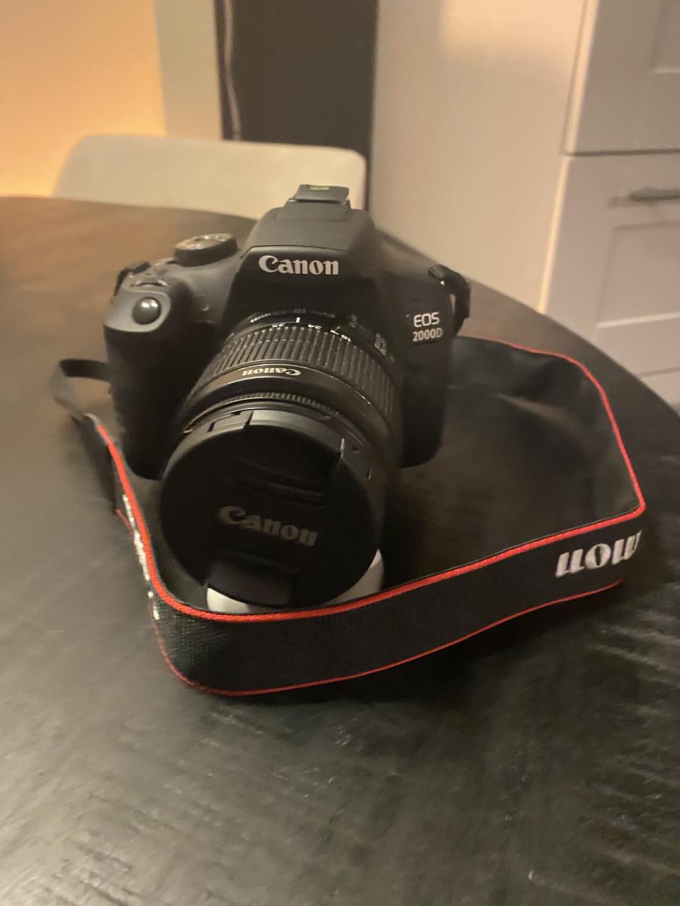 Canon 2000D spiegelreflexcamera
