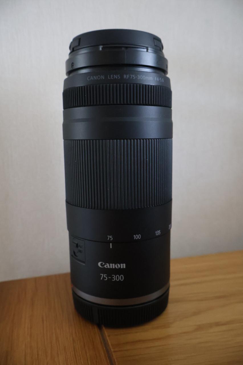 Canon R50 body + canon RF 75-300 lens