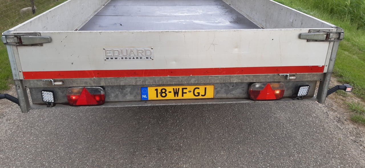 Eduard PL2720 plateauwagen/ oprijwagen/ multitransporter