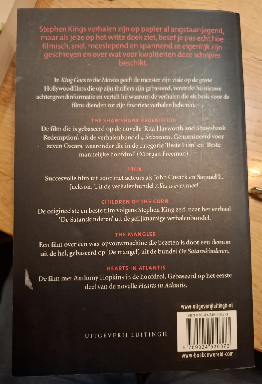 Diverse Stephen King in uitstekende staat